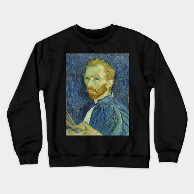 Van Gogh Portrait Crewneck Sweatshirt by Tamie